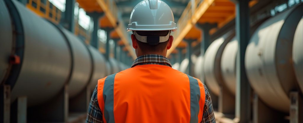 Site manager at edible oil refinery
