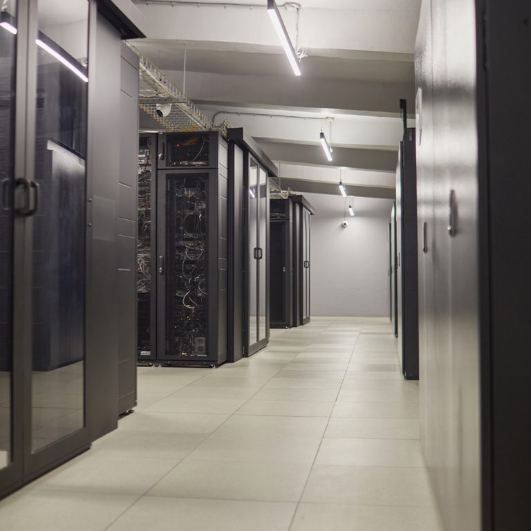 Inside a data center